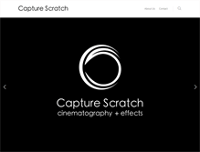 Tablet Screenshot of capturescratch.com